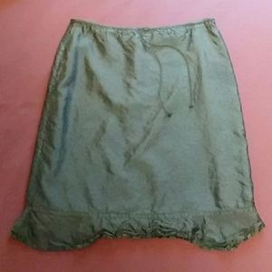 Isda & Co silk skirt size 6